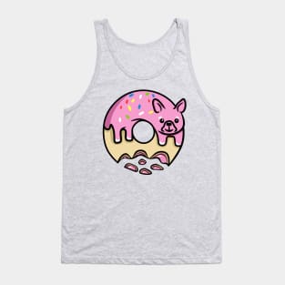 Strawberry donut dog Tank Top